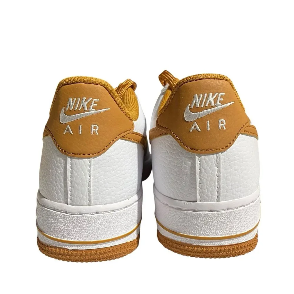 Nike Sneakers Boys 6.5Y Pecan Brown‎ Air Force 1 BG Streetwear White FJ0706 100